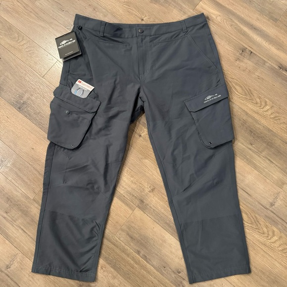 New Grundens Breakwater Pant Dark Slate Gray Waterproof Stretch Fishing 42S Men - Picture 2 of 6
